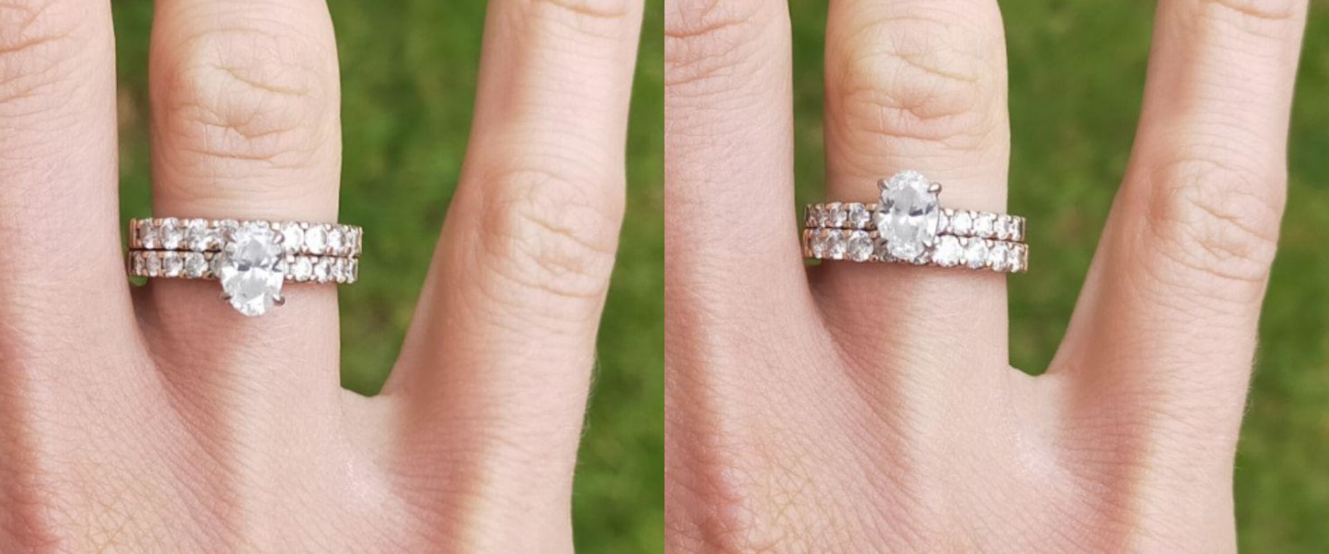 Do you wear your wedding band on top or bottom?