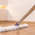 What should you not clean hardwood floors with?