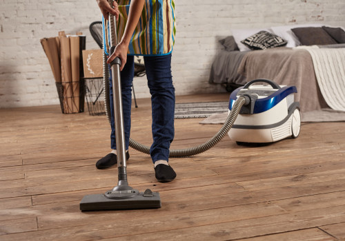 What cleaners should not be used on hardwood floors?